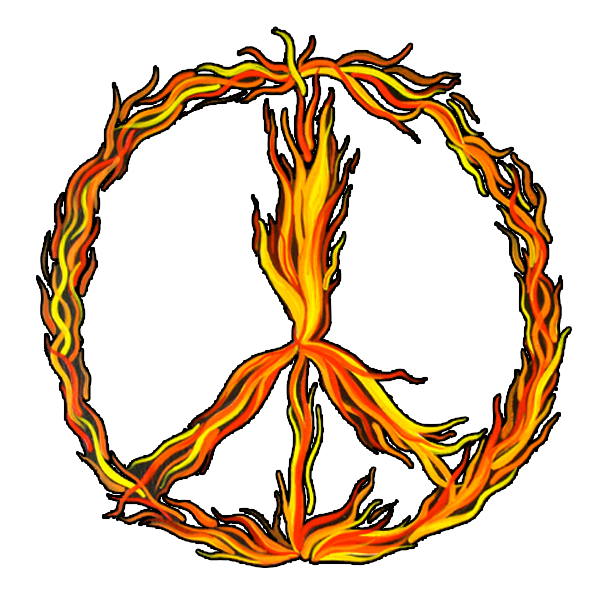 Cutouts for-website-peace-sign-fire-flames-Jacklyn-Laflamme-famous-artist-squashed